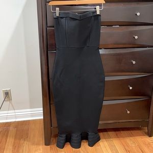 Black Mídi dress